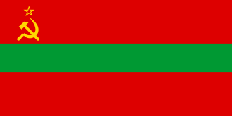 Transnistrië vlag